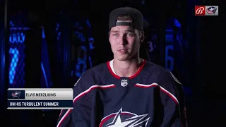 Columbus Blue Jackets' Elvis Merzlikins will give everything he has in honor of Matiss Kivlenieks