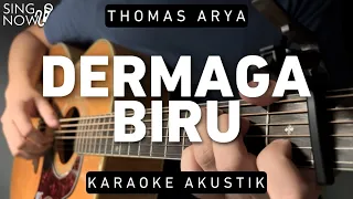 Dermaga Biru - Thomas Arya (Karaoke Akustik)