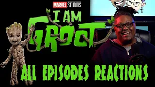 I Am Groot: All Episodes REACTION!! Episodes 1-5 Breakdown | Marvel Studios | Disney+