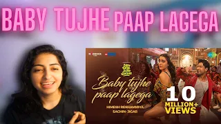 Baby Tujhe Paap Lagega REACTION | Zara Hatke Zara Bachke | Vicky K, Sara Ali K, Himesh R,SachinJigar