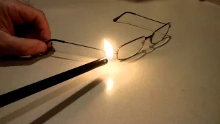 Reading Glasses repair with heat shrink tubing Broken Frames