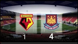 Watford vs West Ham United 1-4 All Goals & Highlights HD 12/05/2019