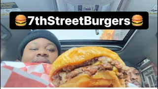 7th Street Burgers Food Review ft. @bigbanka5572  🍔