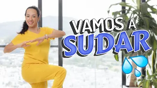 CARDIO Sin Saltos para mayores 🔥 ¡Vamos a SUDAR! 💦 | Fisioterapia Querétaro | Mariana Quevedo