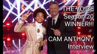 The Voice 20 Finale Winner CAM ANTHONY Interview