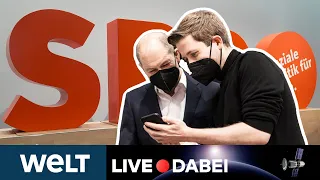 SPD-BUNDESPARTEITAG: Da geht's lang - Grundsatzrede von Kanzler Olaf Scholz | WELT Live dabei