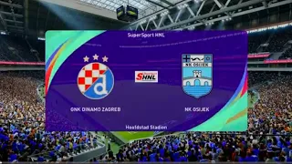 GHK Dinamo Zagreb vs NK Osijek | PES SHNL 23/24