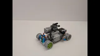 LEGO technic small drift car  (Original design by Poemes)