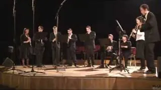 "Easy winners"  Scott Joplin played by clarinet choir