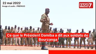 Le président Sandaogo Damiba salue la bravoure des soldats de  Bourzanga (podcast)