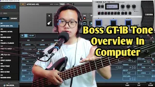 Boss GT-1B Bass Effects Processor | Direct using USB Overview Computer | Nepali Bass Guitar Lesson