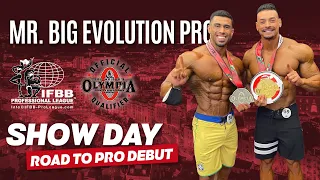 CAP #7 SHOW DAY | @fefrancopro ao OLYMPIA | MR BIG EVOLUTION PRO MENSPHYSIQUE | MAURO FIALHO PRO