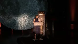 Rosario Dawson Reads Artemis at NYCC