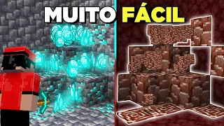 COMO ACHAR DIAMANTE E NETHERITE RÁPIDO e FÁCIL no MINECRAFT 1.20