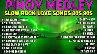 SLOW ROCK MEDLEY COLLECTION 💖 NONSTOP SLOW ROCK LOVE SONGS 80S 90S 💖 MGA LUMANG TUGTUGIN NOONG 90S