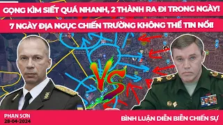 Gọng kìm siết quá nhanh, 2 thành ra đi trong ngày! 7 ngày địa ngục chiến trường không thể tin nổi!