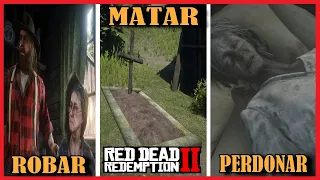 Los 6 Finales En La Cabaña De Los Watson 🧓🏼🧔🏻🏚️ | Red Dead Redemption 2 #rdr #rdr2 #rdr2fans #rdo