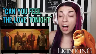 REACTION | PENTATONIX "CAN YOU FEEL THE LOVE TONIGHT" (FROM THE LION KING)