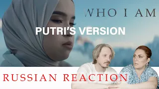 Alan Walker, Putri Ariani - Who I Am (Putri´s version)|| russian reaction