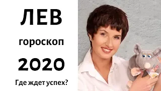 ЛЕВ гороскоп на 2020 год. ГДЕ ЖДЕТ УСПЕХ? / гадание на 2020 год / Расклад 12 домов от Саламандра