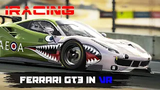 Push Hard, yes, that's really hard - iRacing Ferrari Challenge Race in VR | Road America