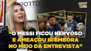 NO OUTRO DIA EU FUI ME DESCULPAR COM O MESSI - ISABELA PAGLIARI | Cortes Do Duda