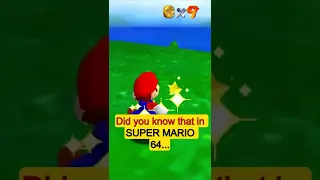 Did you know that in Super Mario 64...