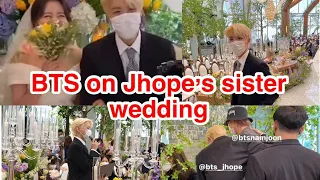 Jiwoo Wedding || BTS attended JHope's Sister Wedding