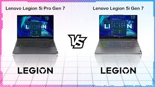 lenovo legion 5i pro gen 7 vs lenovo legion 5i gen 7