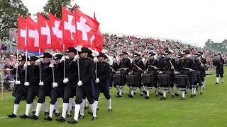 Top Secret Drum Corps from Switzerland at the City of Perth Salute, Scotland 2018