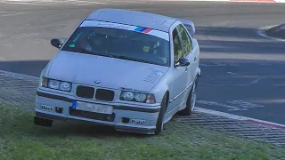 Nurburgring BAD Drivers, Hard Driving, Highlights Nordschleife Touristenfahrten