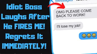 r/MaliciousCompliance - Smug Boss FIRES ME For Wanting a Promotion! BEGS Me to Come Back!