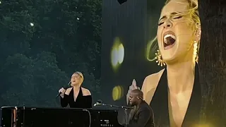 Adele “Easy On Me” LIVE at BST Hyde Park London 7/1/22