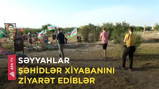 Norveçli səyyahlar Ağdamda olublar - APA TV