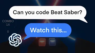 Can AI code Beat Saber in Unity? Watch ChatGPT try