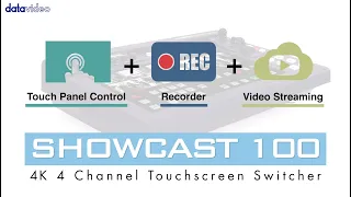 【Highlight】The Innovative and All-in-One Features of Datavideo SHOWCAST 100 4K Streaming Studio