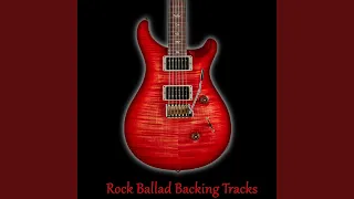 Dreamy Rock Ballad Guitar Backing Track E Minor