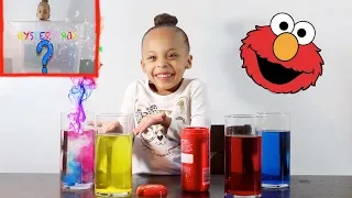 Learning Colors For Kids! Sesame Street Fizzy Tub Colors + Mystery Box‼️