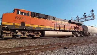 NS 179 With A Nice K5LLA and BNSF Gevo As Mid DPU