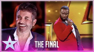 Comedian's Axel Blake FINAL WINNER Performance (Simon Can't Stop Laughing!) | Final BGT 2022