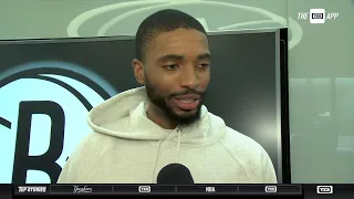 Mikal Bridges calls tonight's win the most complete game that he's seen Cam Johnson play