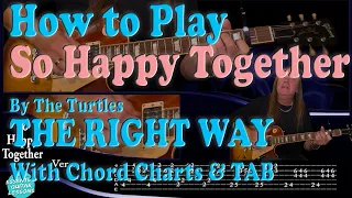 How To Play So Happy Together On Guitar