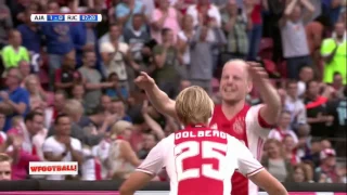 Dolberg 1st goal Ajax - Roda 1-0