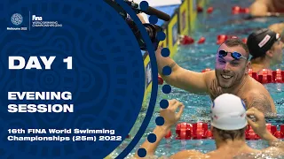 LIVE | FINALS | FINA World Swimming Championships (25m) 2022 | Melbourne | Day 1 | Evening Session