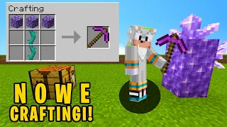 ZDOBYŁEM AMETHYSTOWY KILOF! NOWE RECEPTURY MINECRAFT 1.17!