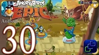 ANGRY BIRDS Epic Android Walkthrough - Part 30 - Pig City