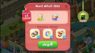 GardenScapes hard level 3262 19 moves no boosters