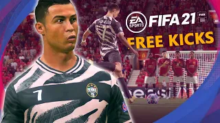 FIFA 21 | ALL Realistic Signature Free Kick Styles w/ C.Ronaldo, Messi, Neymar and More! | 4K60FPS