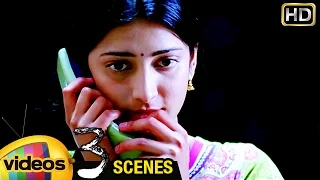 Shruti Haasan Talking to Dhanush on Phone | 3 Telugu Movie Scenes | Sivakarthikeyan | Anirudh