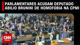 Parlamentares acusam deputado Abilio Brunini de homofobia durante sessão da CPMI do 8/1 | LIVE CNN